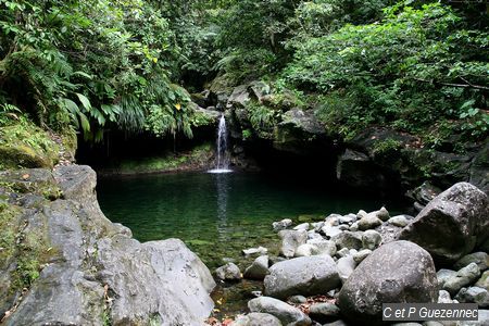 Bassin Paradise avec très faible débit de Grosse Corde