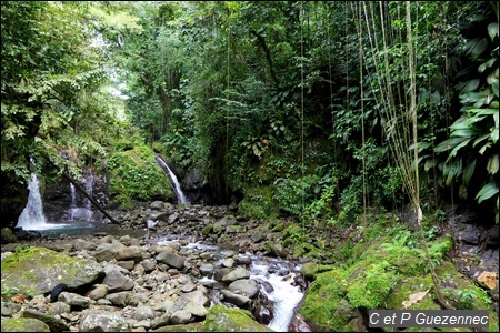 Les cascades de la rivière de Beaugendre