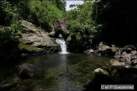 Petit bassin sur la rivière La Coulisse