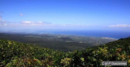 littoral de la côte au vent avec le Petit Cul-de-Sac Marin