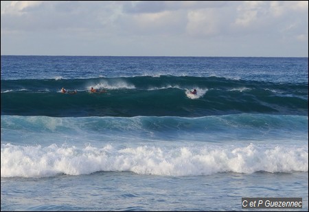 Spot de surf d'Anse-Bertrand