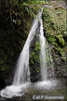 Cascade 1 ravine affluente de Longueteau