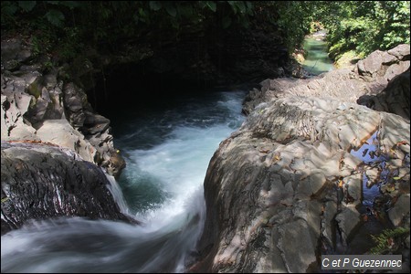 Bassin en amont du Saut de la Lézarde