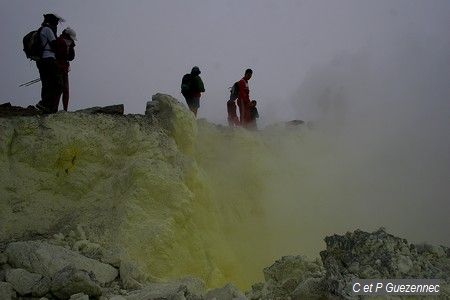 Cratère Sud du volcan La Soufrière