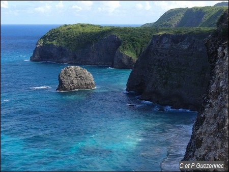 Anse Chapelle, Rocher la Frégate et Pointe Saragot