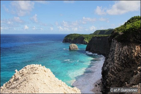 Anse Chapelle, Rocher la Frégate et Pointe Saragot