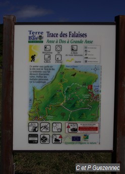 Panneau de la Trace des Falaises