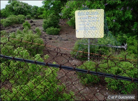 Clôture d'interdiction de passage