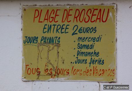 Tarif d'accès à la plage