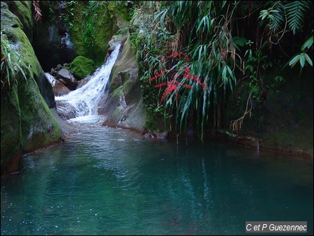 Petit bassin en aval du gué sur le Galion