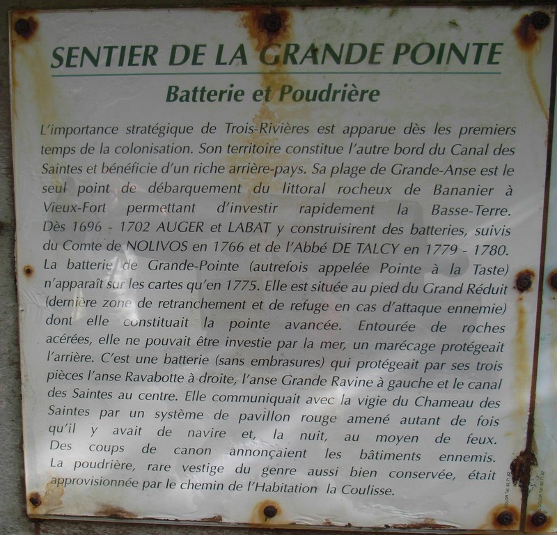 Batterie et Poudrière