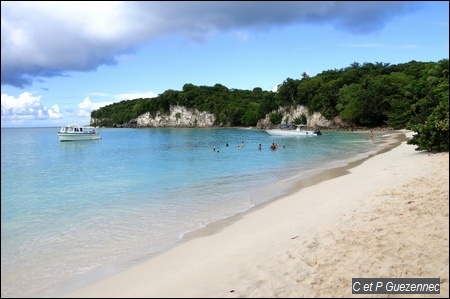 Plage de Anse Canot à Saint-Louis de Marie-Galante